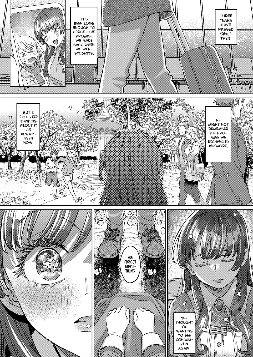 Hentai Manga Comic-Amber Town, The Season With Cherry Blossoms-Read-37